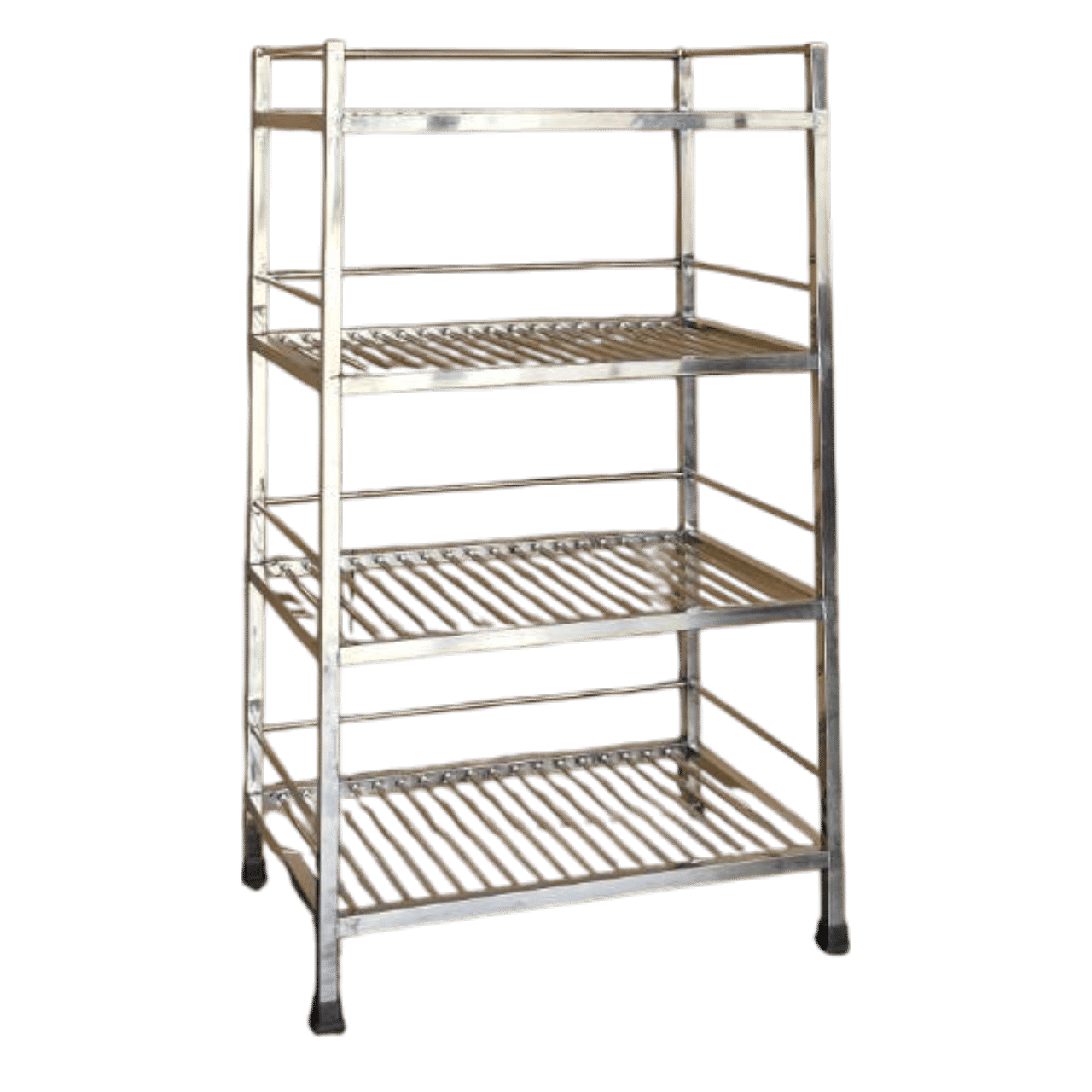 ชั้นวางของสแตนเลส 4 ชั้น MEETANG STAINLESS รุ่น Rซี่4-4060100 ขนาด 40X60X100ซม._0
